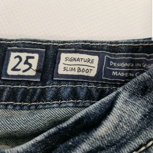 Miss Me Jeans - Womens Miss Me Buckle Thick Stitch Stretch Slim Bo Miss Me Jeans - Womens Miss Me Buckle Thick Stitch Stretch Slim Bo